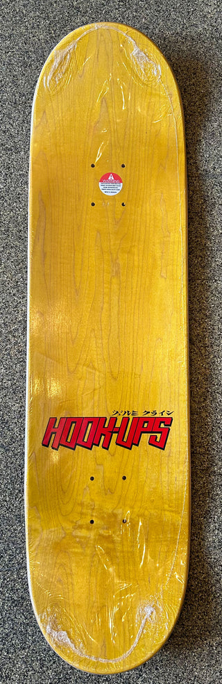 Hook Ups Skateboard Deck Chainsaw Nikki 8.5" x 32.25"