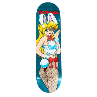 Hook Ups Skateboard Deck Bunny Girl (Assorted) 8.25"