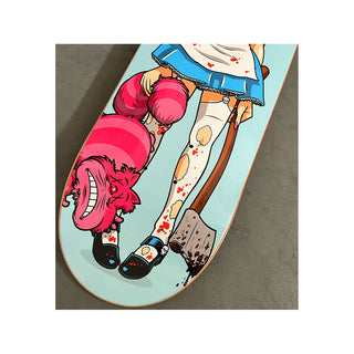 Hook Ups Skateboard Deck Evil Alice 8.5" x 32.25"