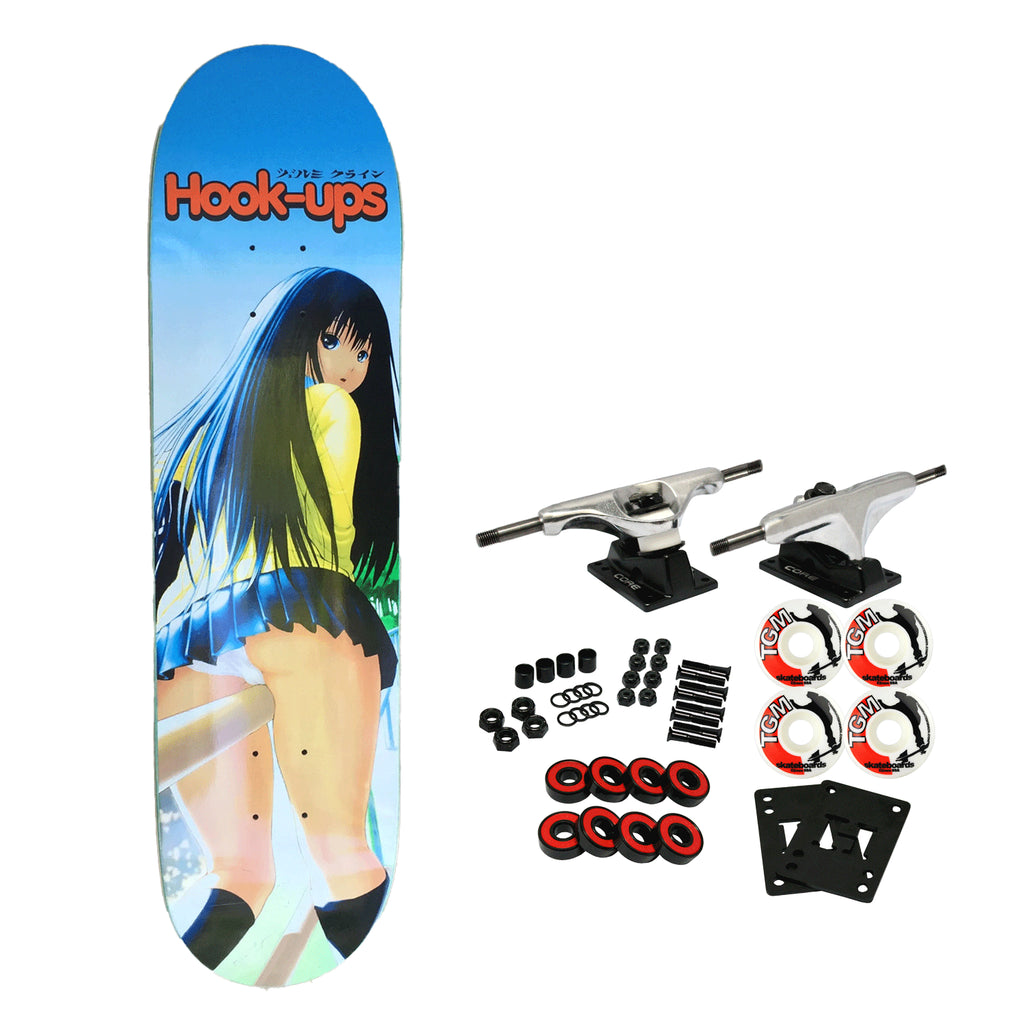 RARE HOOK-UPS GRAPHIQUES Collection Skateboard Vintage 1990s Exclusive 134015092104 RARE HOOK-UPS GRAPHIQUES Collection Skateboard Vintage 1990s Exclusive 134015092104