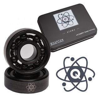 Quantum Bearing Science Atom Series Ceramic Hybrid Skateboard Bearings Kit