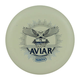 Innova Disc Golf DX Glow Aviar Putting Disc 2/3/0/1 White/Blue 163 grams