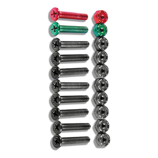 Jacuzzi Skateboard Hardware Dark Wave Phillips Black/Multi 1"