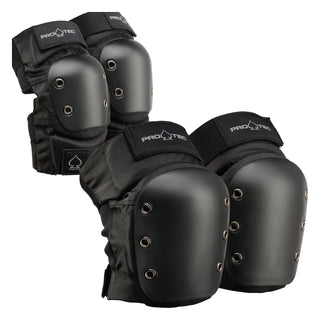 Pro Tec Street Knee/Elbow Pads Set Black Size XL