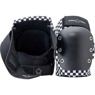 Pro Tec Skateboard Pads Combo Knee/Elbow 2 Pack Checker Size L