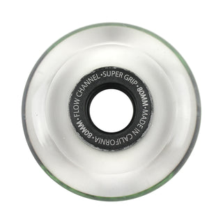 Labeda Roller Hockey Wheels - Slime 80mm 76A Black (Single)
