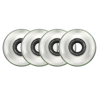 Labeda Roller Hockey Wheels - Slime 80mm 76A Black (4-Pack)