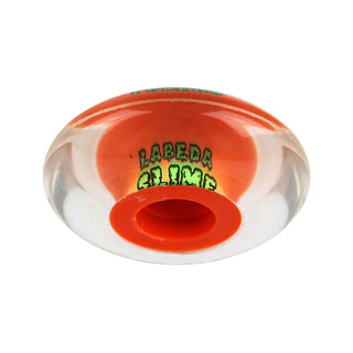 Labeda Roller Hockey Wheels - Slime 76mm 76A Orange (Single)