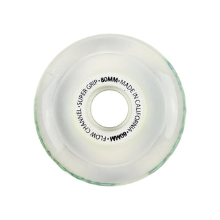 Labeda Roller Hockey Wheels - Slime 80mm 76A White (Single)