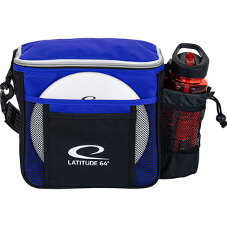 Latitude 64 Disc Golf Bag  - Slim Bag Blue - Holds 8 Discs