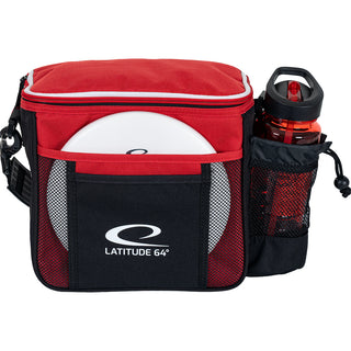 Latitude 64 Disc Golf Bag  - Slim Bag Red - Holds 8 Discs