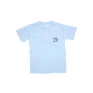 Howies Hockey Tape Shirt Lighthouse Pocket Light Blue L