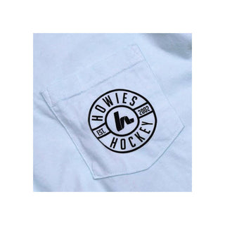 Howies Hockey Tape Shirt Lighthouse Pocket Light Blue L