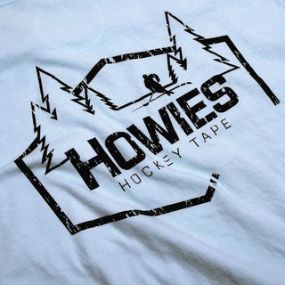 Howies Hockey Tape Shirt Lighthouse Pocket Light Blue L