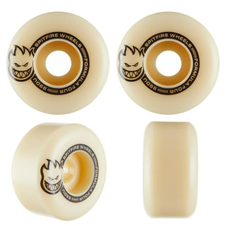 Spitfire Skateboard Wheels 50mm Lil Smokies Tablet F4 99A + Bronson Pro G3 Bearings