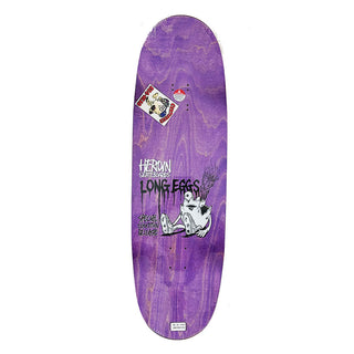 Heroin Skateboard Deck Long Eggs 10.25" x 33"