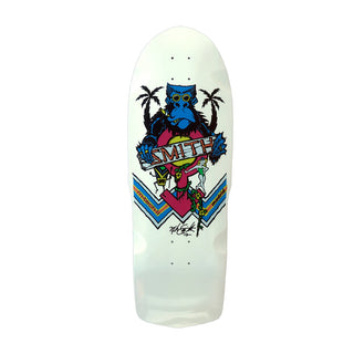 Madrid Skateboard Deck Mike Smith Ape Re-Issue White 10.5" x 30.5"