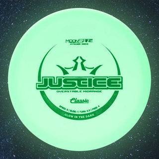 Dynamic Disc Golf Classic Blend Moonshine Justice Midrange Disc 5/1/0.5/4 - Choose Exact Disc