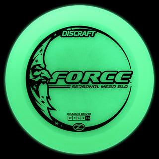 Discraft Disc Golf Seasonal Mega-Glo Force Distance Driver 12/5/0/3 - Choose Exact Disc