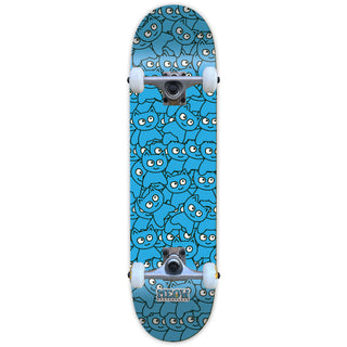 Meow Skateboard Complete Sticker Pile Cyan 8.25" x 32.25"