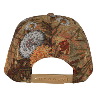 Santa Cruz Skateboards Hat MFG Tapestry Snapback Structured Floral/Khaki