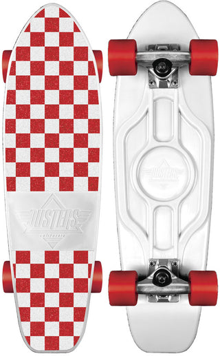 Dusters Mighty Complete White/Red Checkered