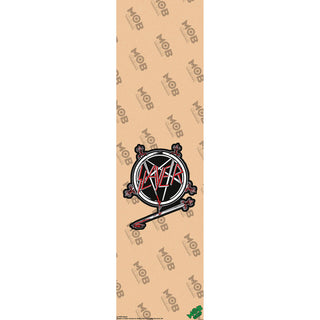 Mob Skateboard Griptape Slayer Pentagram Clear 9" x 33" Grip Tape Sheet