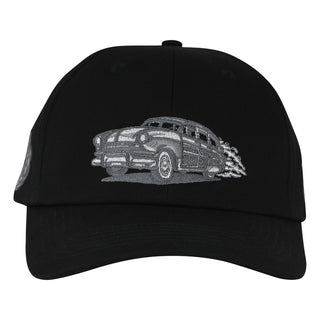Santa Cruz Skateboards Hat Model SC Snapback Unstructured Black