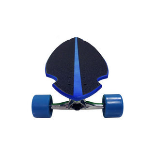 BLUE DIP PINTAIL LONGBOARD Complete PARIS 180mm TRUCKS & 70mm BIGFOOT Wheels