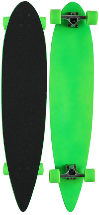Moose Longboard 9" x 43" Neon Green Pintail