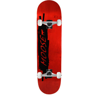 Moose Complete Canadian Maple Scribble Black Red 8.0"
