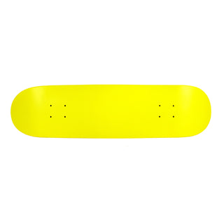 Moose Deck Blank Neon Yellow 8.25"