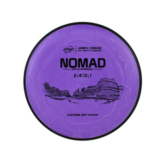 MVP Disc Golf Electron Nomad Soft Putter 2/4/0/1.5 Purple 173 grams