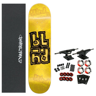 Blind Complete OG Stacked Stamp Yellow 7.75" x 31.2"