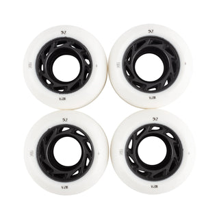 Welcome Wheels Orbs Ghost Lites White/Black 52mm 102A