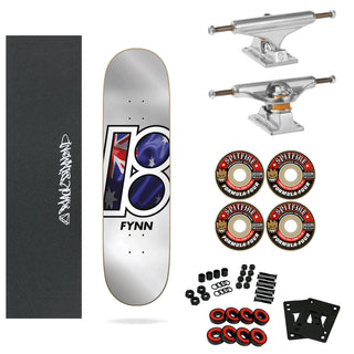 Plan B Complete Tommy Fynn Global 8.25" Independent Trucks, Spitfire Wheels