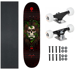 Powell Peralta Skateboard Semien Skull 8.5" x 32.08" with Mini Logo Package