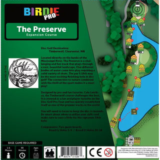 Birdie Pro Disc Golf Board Game Expansion Pack "The Preserve"