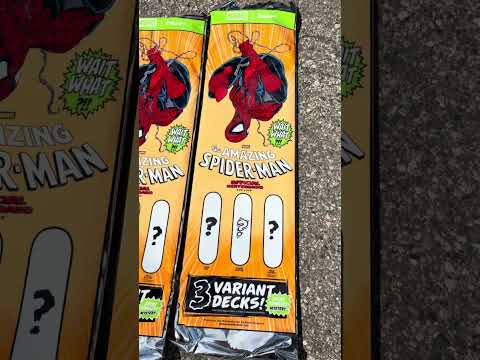 Huf Skateboard Deck Marvel Spider-Man Issue 321 Blind Bag 8.25