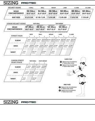 Pro Tec Skateboard Helmet Old School Skate Gloss Black Size M