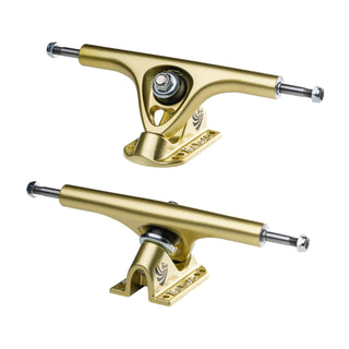Paris Longboard Trucks V3 180mm 50Â° Gold Satin (10" Axle) - Pair - Set of 2