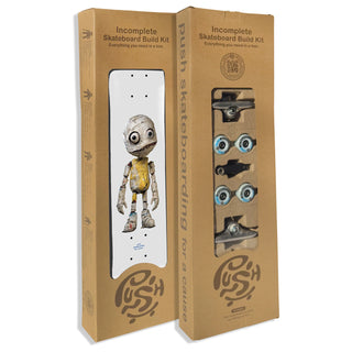 Push Skateboard Complete Mummy Incomplete 7.0" - Unassembled Kit with Tool
