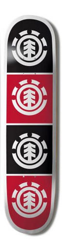 Enjoi/Element Skateboard Deck 2-Pack of Decks Judkins Skart & Quadrant 8.0"