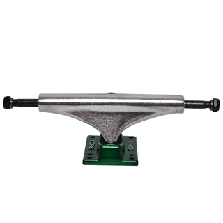Core Hollow Trucks 6.0 (8.75") Silver With Green Base (Hollow Kingpin)