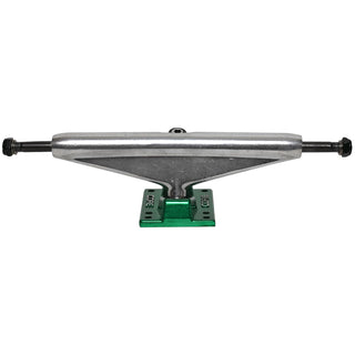 Core Hollow Trucks 7.0 (9.75") Silver With Green Base (Hollow Kingpin)