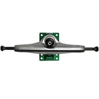 Core Hollow Trucks 7.0 (9.75") Silver With Green Base (Hollow Kingpin)