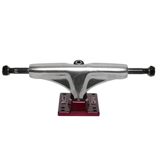 Core Hollow Trucks 5.0 (7.75") Silver With Red Base (Hollow Kingpin)