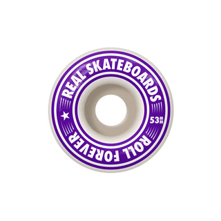 Real Complete Be Free White/Purple 8.25" Assembled