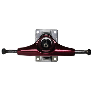 Core Hollow Trucks 5.25 (8.0") Anodized Red With Silver Base (Hollow Kingpin)