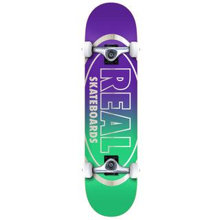 Real Complete Golden Oval Outliners Purple/Teal 8.0" Factory Assembled
